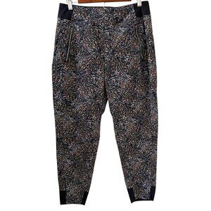 Athleta Trekkie North Jogger In Multicolor Floral Print Size 10P
